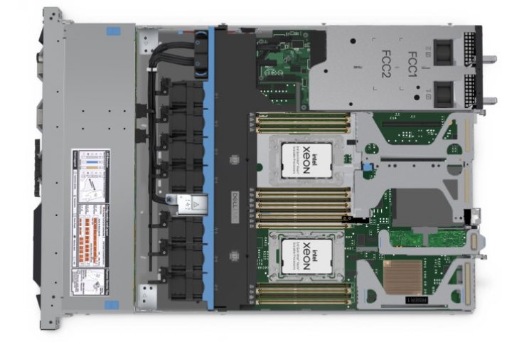 Servidor Dell PowerEdge R450 Xeon Silver 4309Y 16GB 2TB SATA